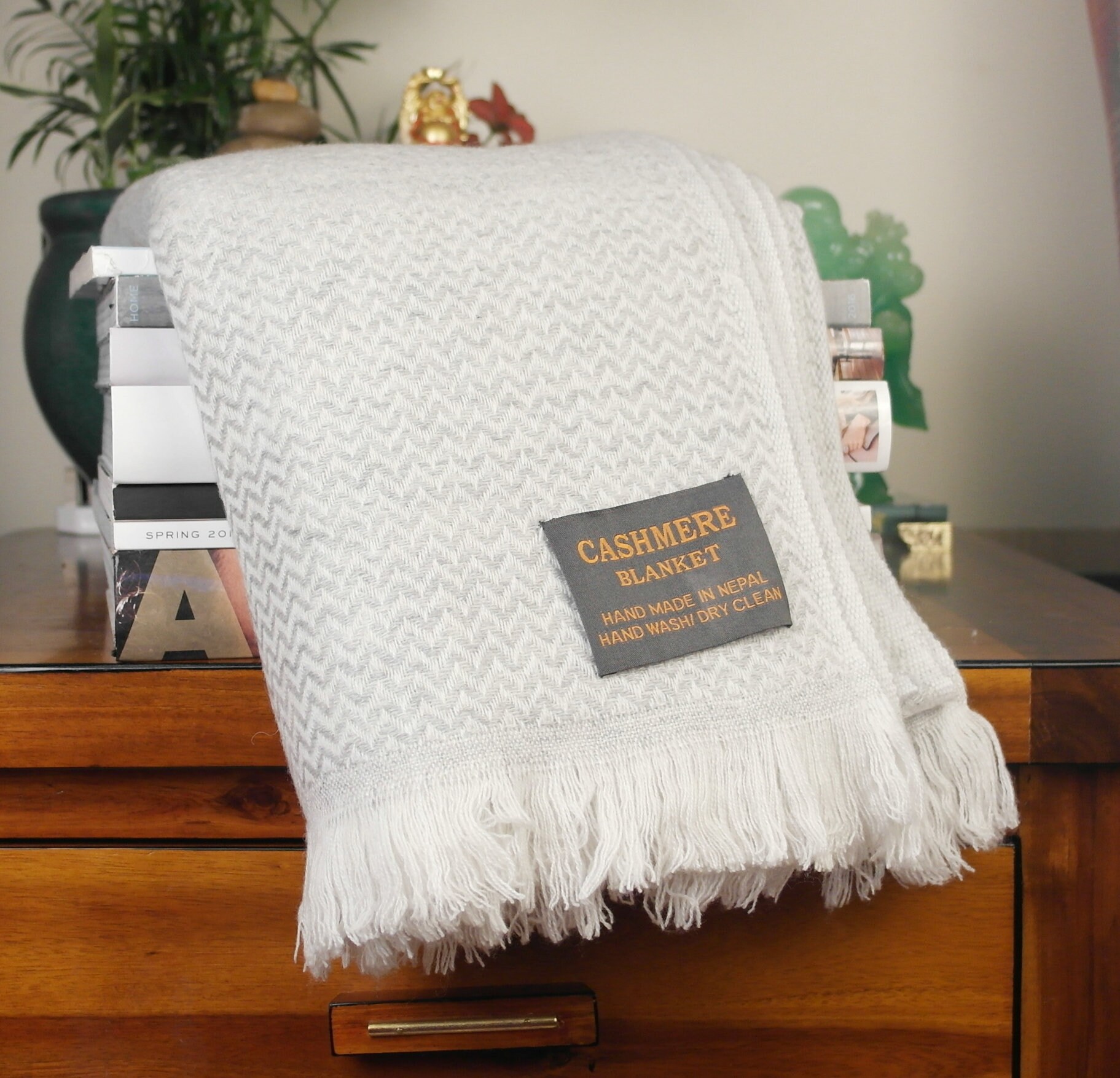 Cashmere Throws Handmade in Nepal Super Soft Warm Sofa Throw Etsy