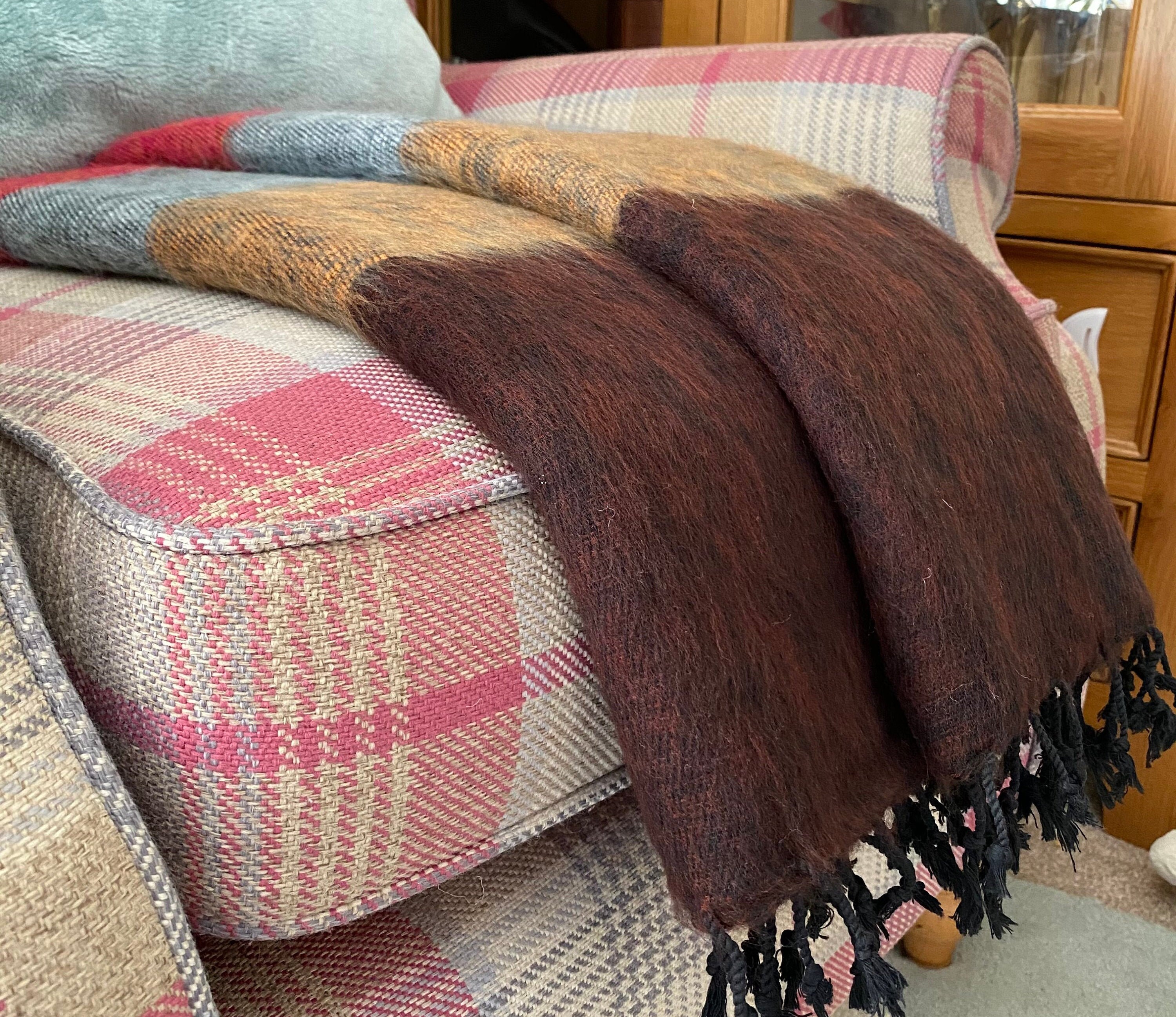 Super Soft & Warm Yak Wool Throw Blanket Cashmere Yarn Etsy