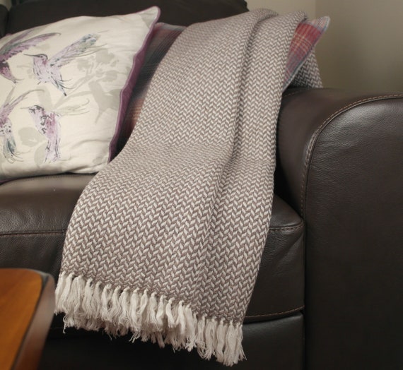 Brown Colour Throw Cashmere Blanket 100 Handmade Sofa Throw Etsy