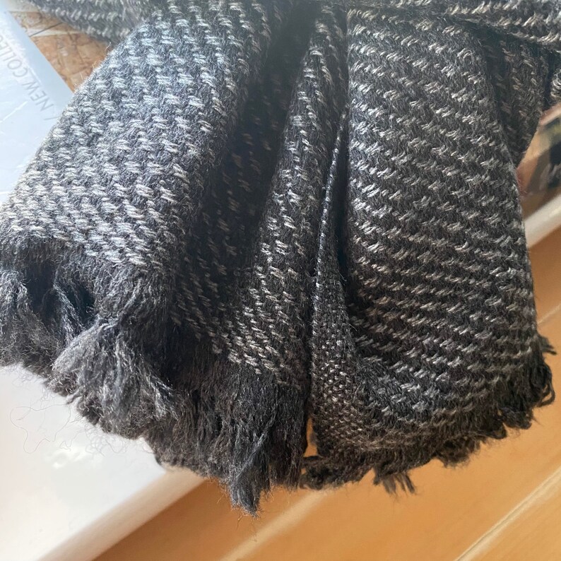 Soft Cashmere Scarf Scarves Handmade Grey Muffler For Men And | Etsy