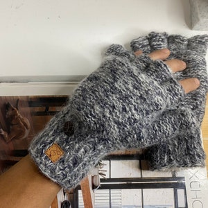 Woollen Handmade Himalayan Sherpa Gloves Winter Warm Soft Handmade For Men Women 1 Design 6