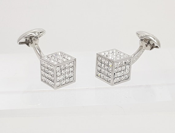 Austrian Crystal Cufflinks! Hand made 3D cufflinks, special occasion cuff links , Gifts for him FREE DELIVERY!!