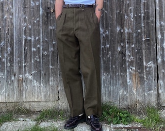 パンツ 60s vintage heavy melton wool pants 60s vintage heavy melton wool pants