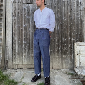 Mens pleated dress jeans store
