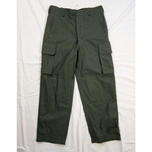 1960s French Army M47 Cargo Pants, Deadstock, Size L/XL