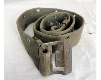 Ceinture F1 entièrement réglable de l'armée française des années 1980