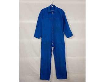 1990s French Work Coveralls, Size L - Etsy