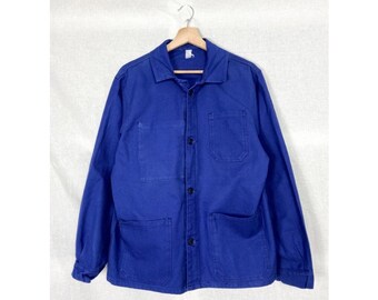 1990s French Chore Jacket, Deadstock, Size L