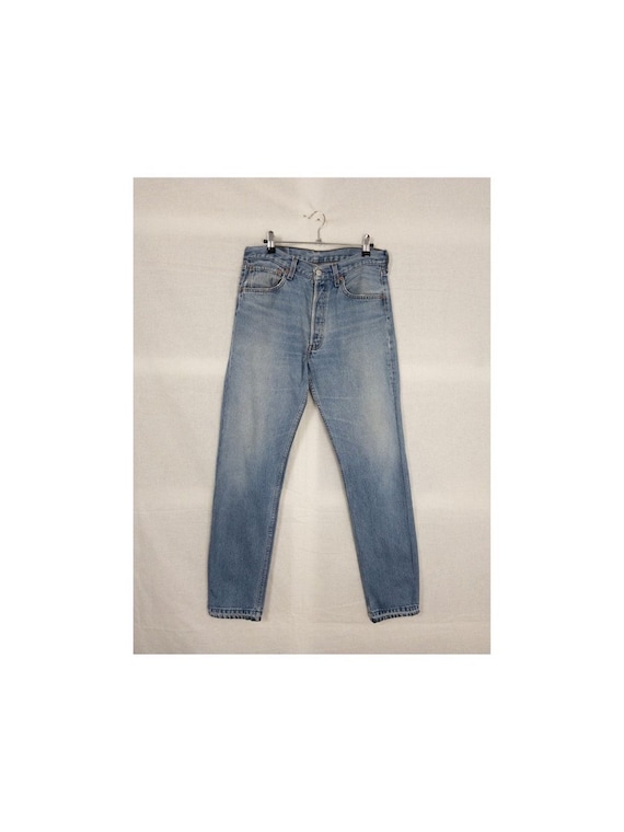 Levi's 501 ブルーデニム　W32 L30/653 LEVI's 501 Jeans Men's W32/L30 Straight Leg Button Fly Denim
