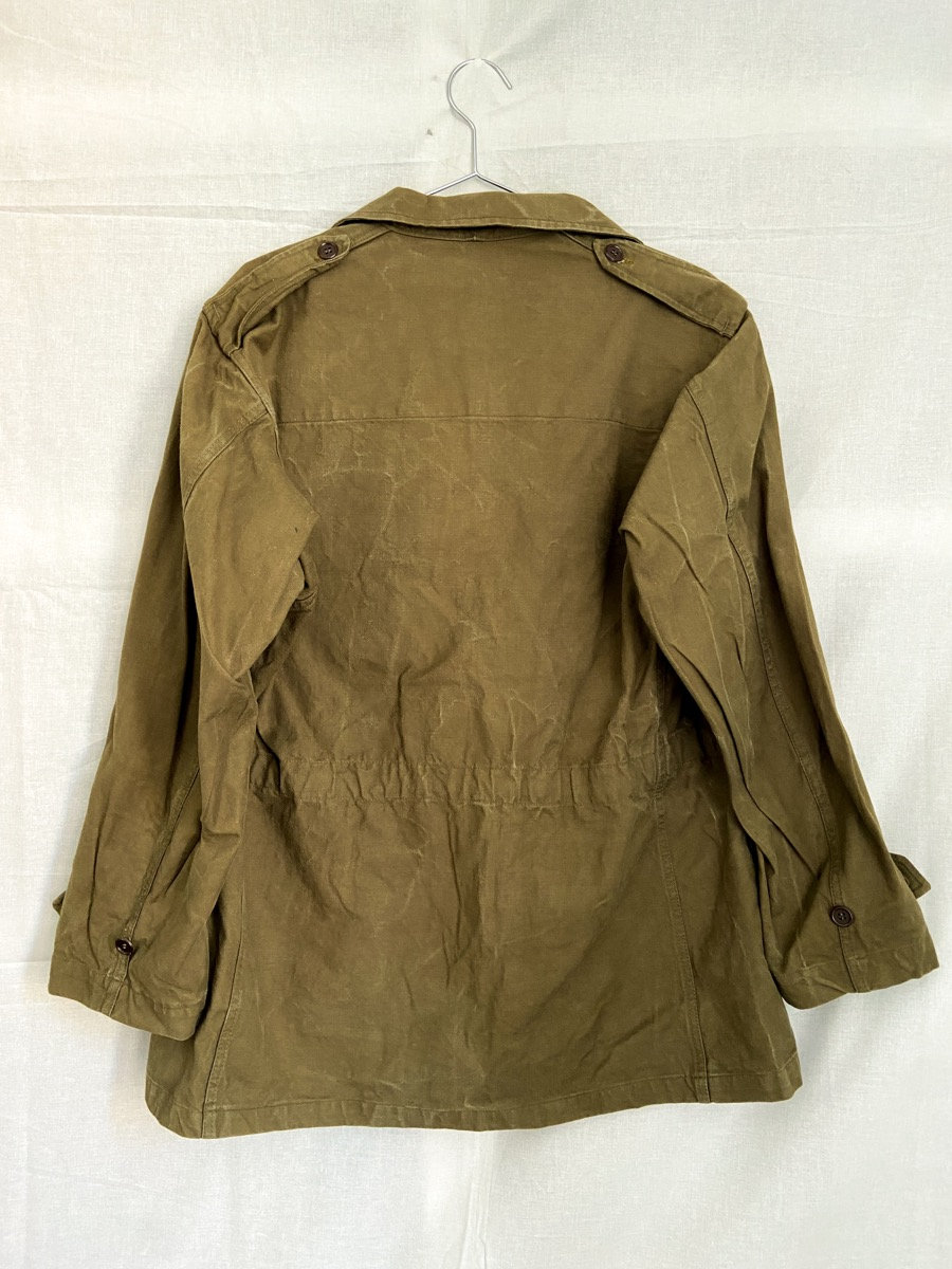 ジャケット・アウター 40S 50S VINTAGE FRENCH ARMY M-47 JACKET Size M, Vintage French M47 French Army Field Jacket, 100