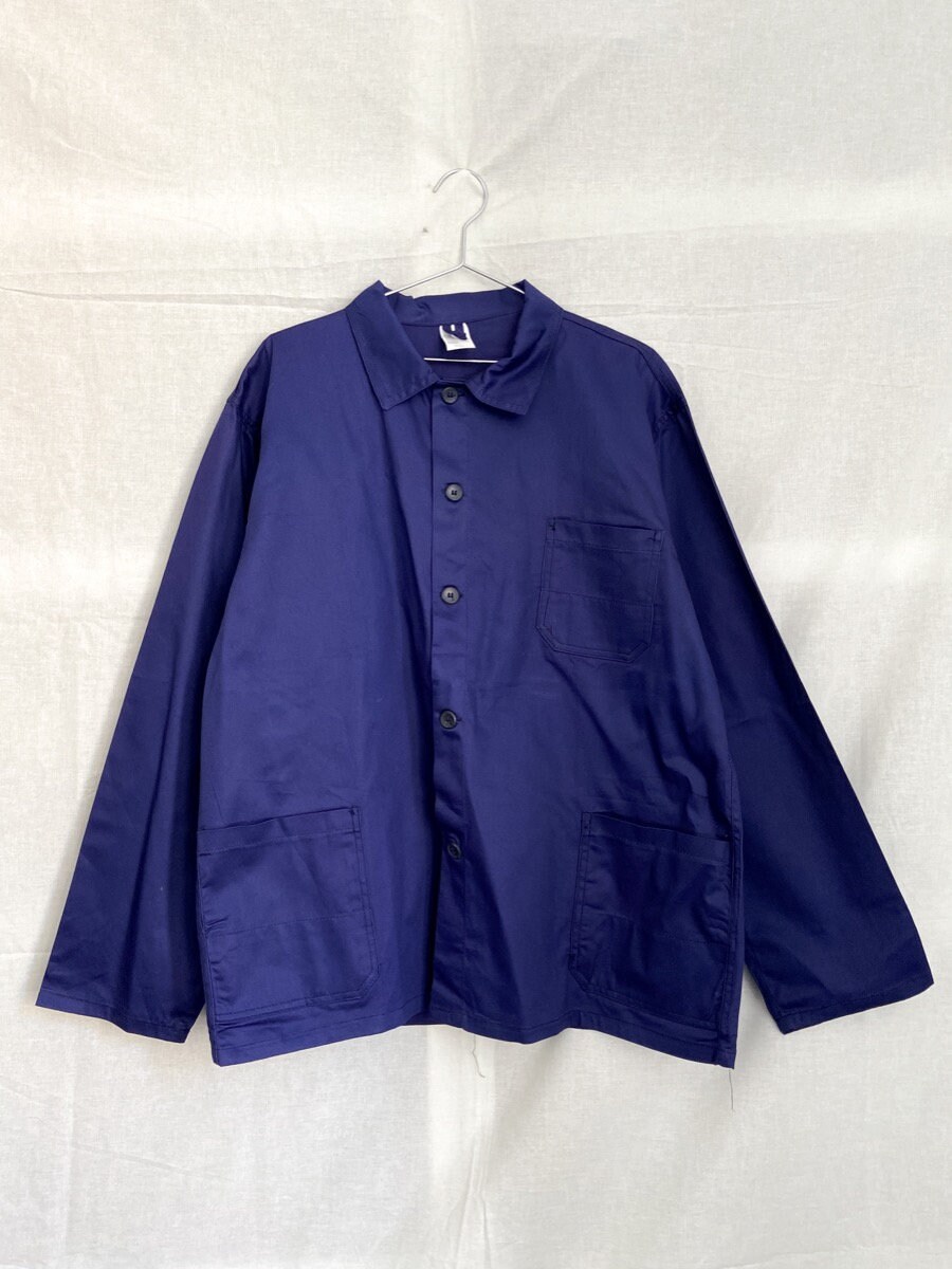 1970s Blue German Work Jacket, Deadstock, Size XL - Etsy