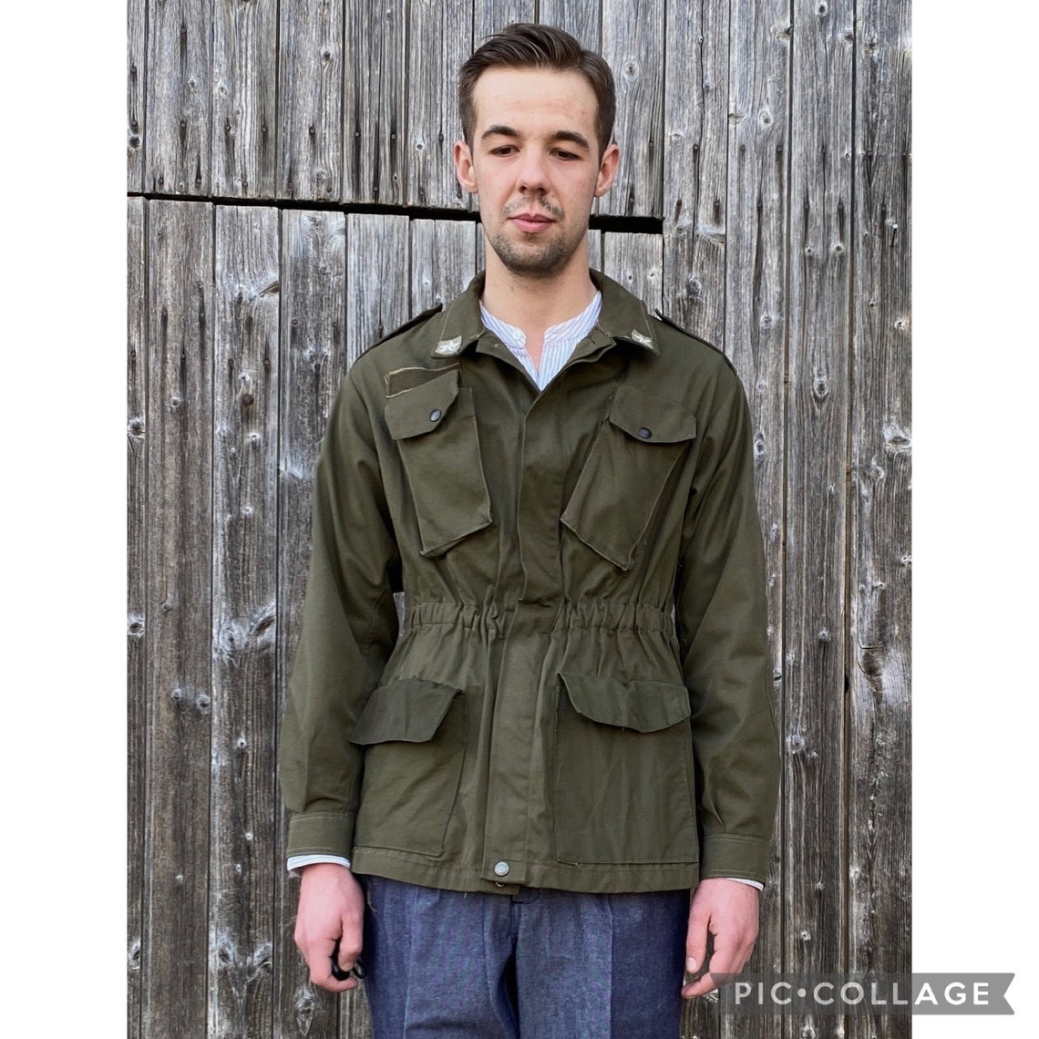 1980 Italian Army Field Jacket Giacca vintage M65 Jungle Etsy