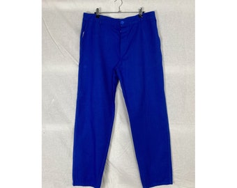 Pantalon de corvée française des années 1990, cadavres d'animaux, taille M