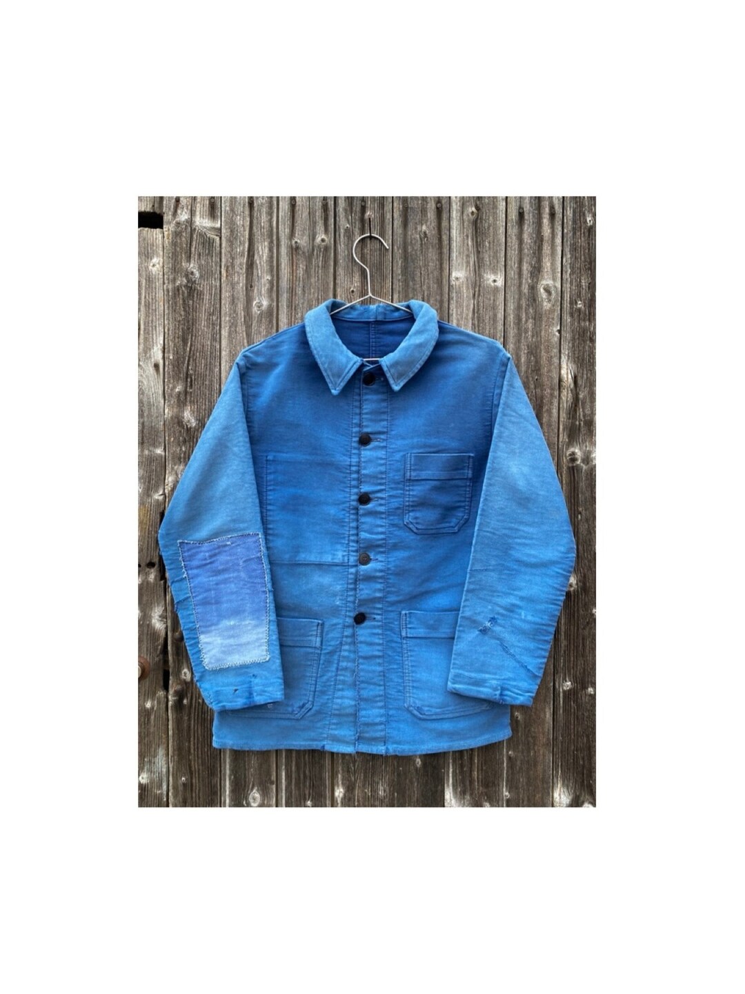 1960s Moleskine French Chore Jacket, Size M Etsy