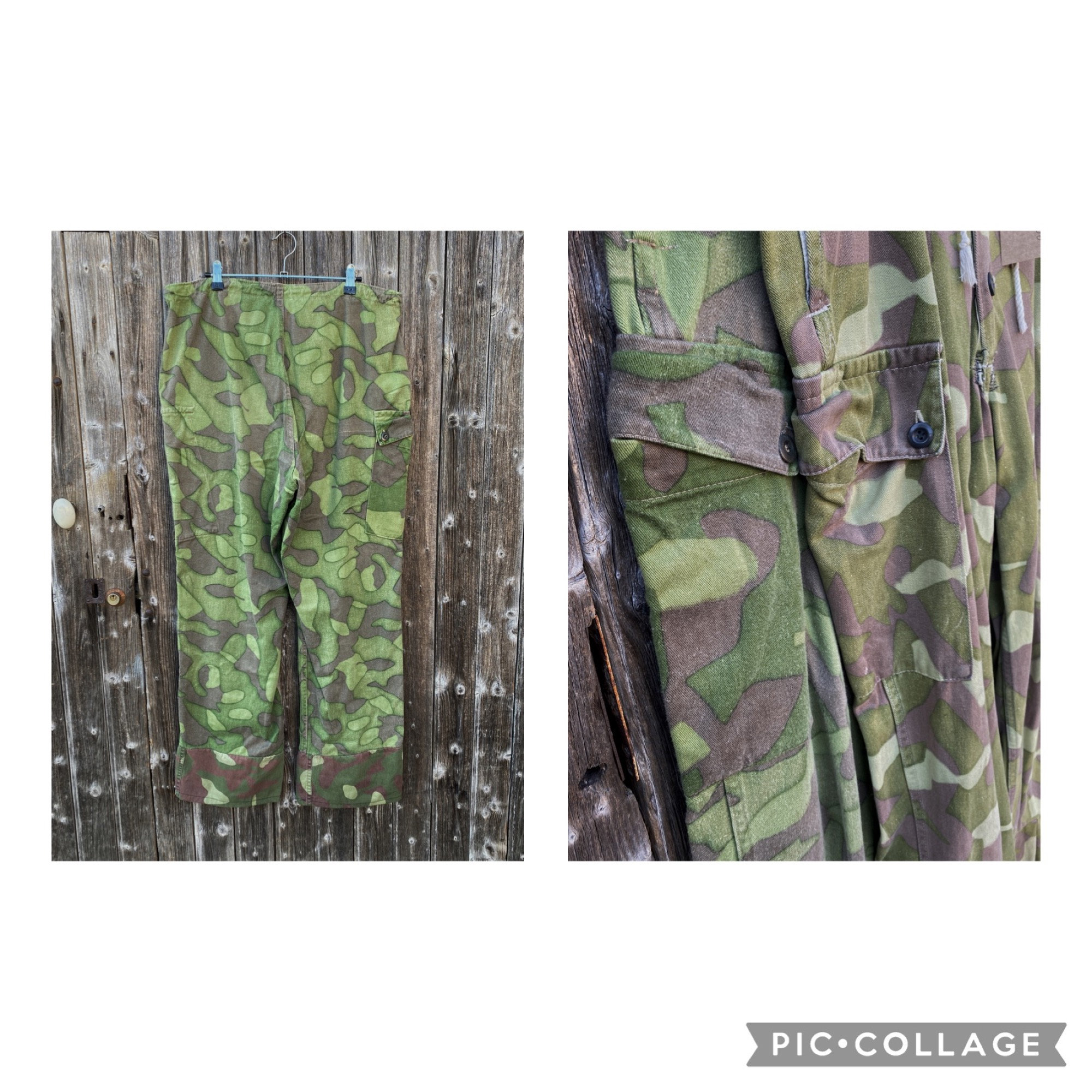 パンツ Army M62 Reversible Camo Field Pants Finnish M62 Reversible Camo Field Pants – KommandoStore