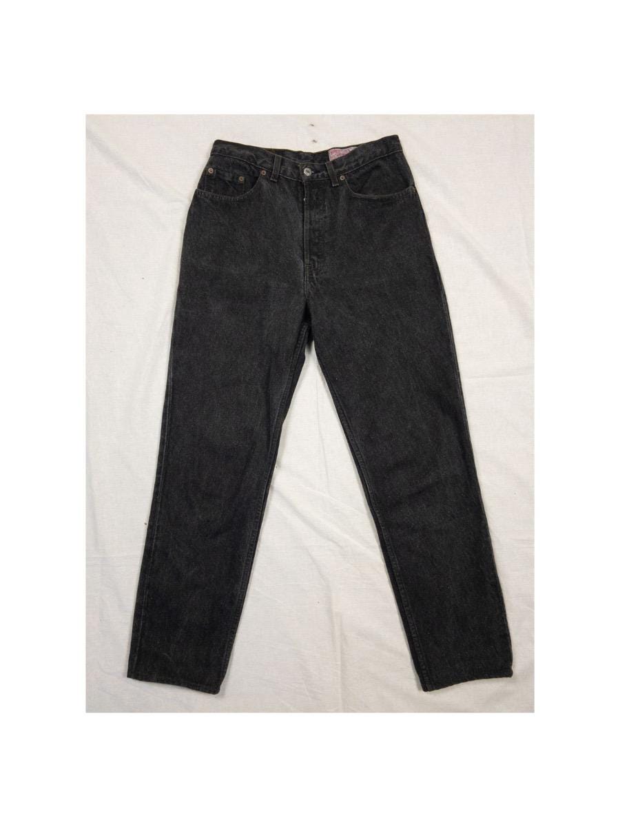 90s' France製 Levi's 901 Black denim 1990s Levi's 901 Black Jeans, Made in France, W31 L32 - Etsy