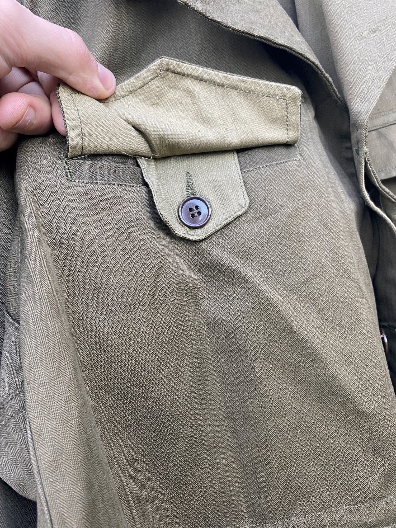 1950s French Army M47 Jacket HBT & Deadstock Size M to XL - Etsy