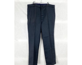 1980s French Chore Pants, Deadstock, Size 2XL