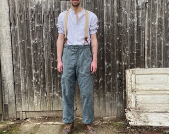 60's] Swedish Army Prisoner Pants 
