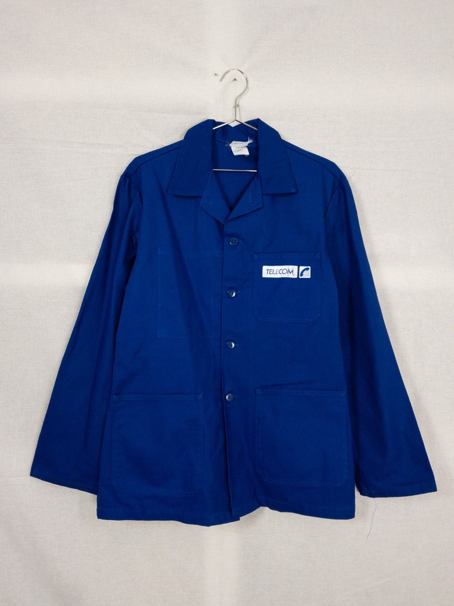 1990s French Chore Jacket, Size L - Etsy