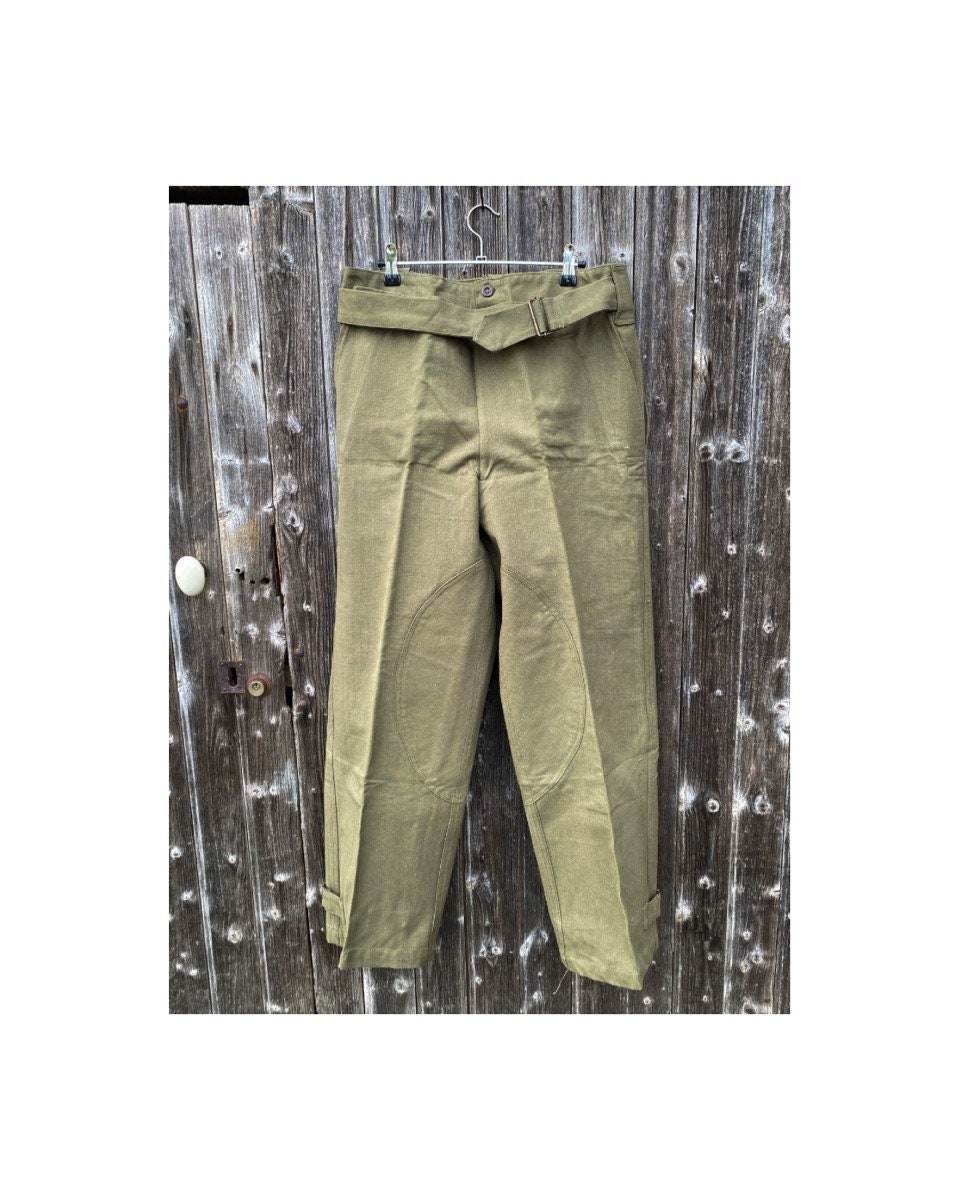 1940s Motorcycle Pants, French Army, Deadstock, Size M to XL - Etsy India 1940s Motorcycle Pants, French Army, Deadstock, Size M to XL - Etsy India