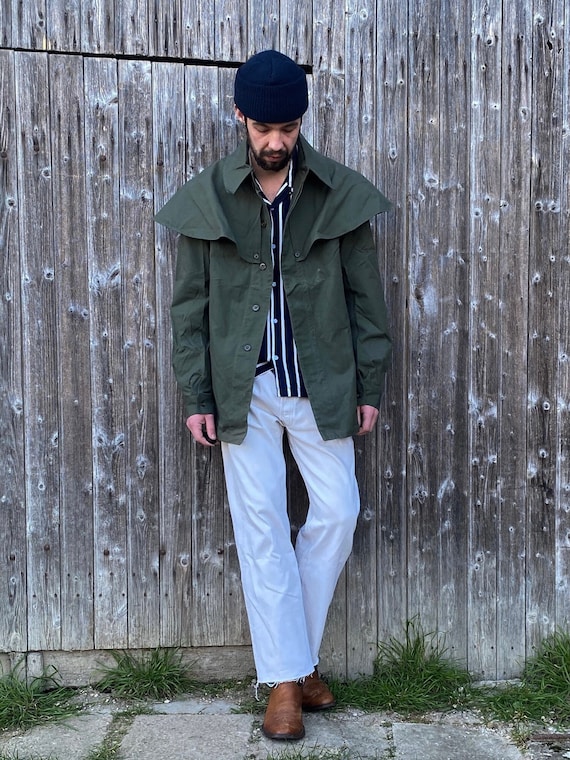 1950s French Rain Jacket Deadstock Size M to XL - Etsy