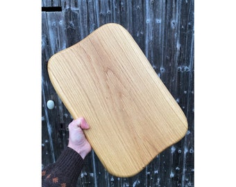 Black Walnut & White Oak Cutting Board, Handmade Serving Tray, Butcher Block, 2nd CHOICE