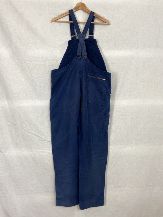 1960s Moleskine French Dungarees, Patched & Faded… - image 7