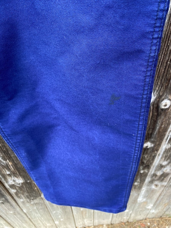 1970s French Moleskine Chore Pants, Size 4XL - image 7