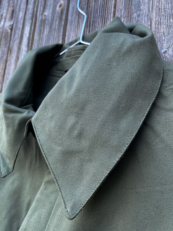 1950s French Rain Jacket, Deadstock, Size M to XL - image 4