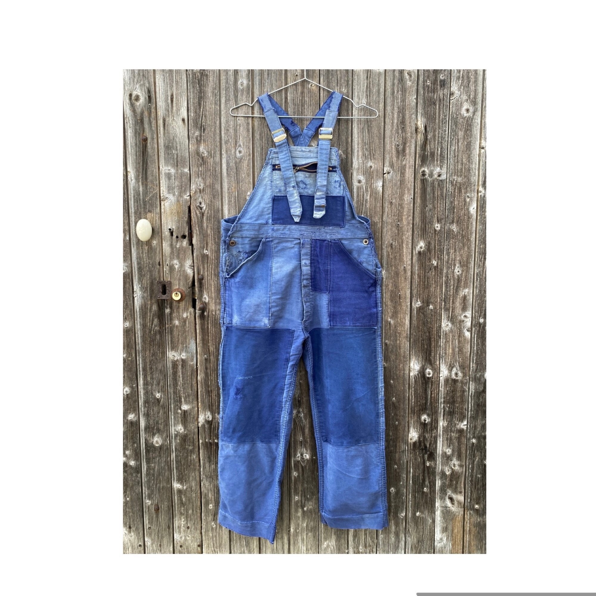 1960s Moleskine mont Saint-michel French Dungarees - Etsy