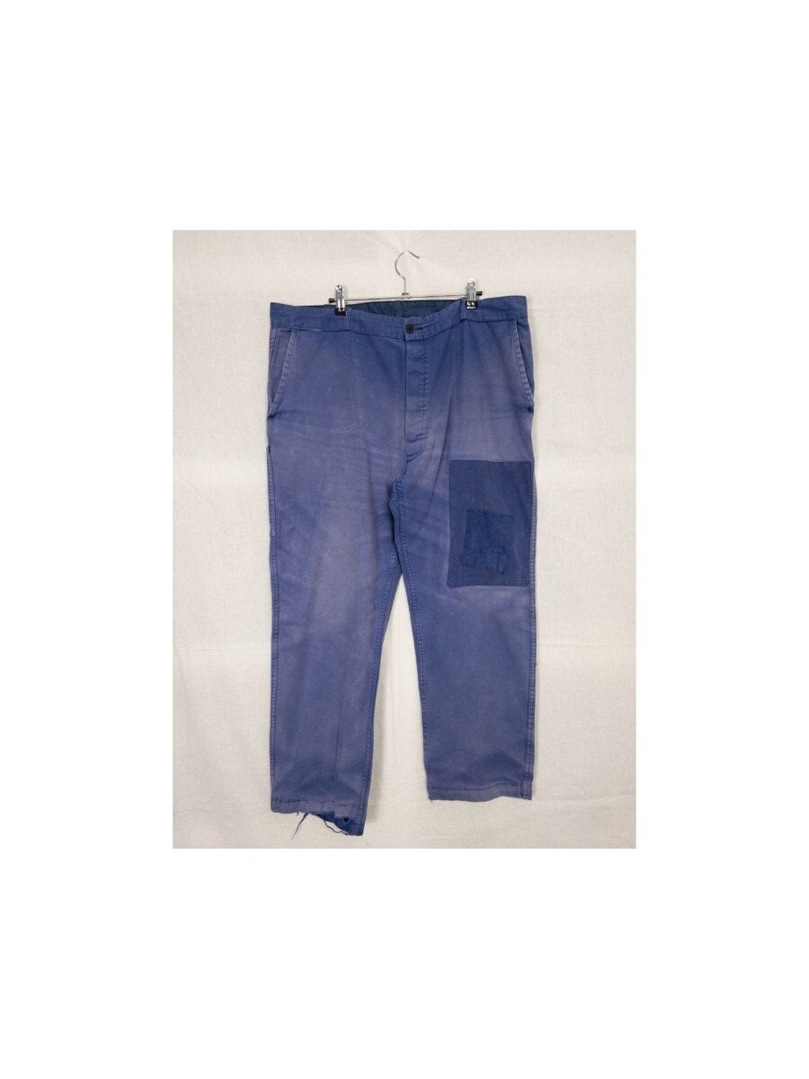 40s〜 Fabram brand indigo work pants サイズ4 40s〜 Fabram brand indigo work pants サイズ4