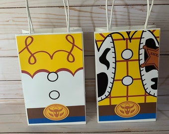 Toy story paper bags/Toy story candy bags/Toy story favor bags/ Toy story theme favor bags