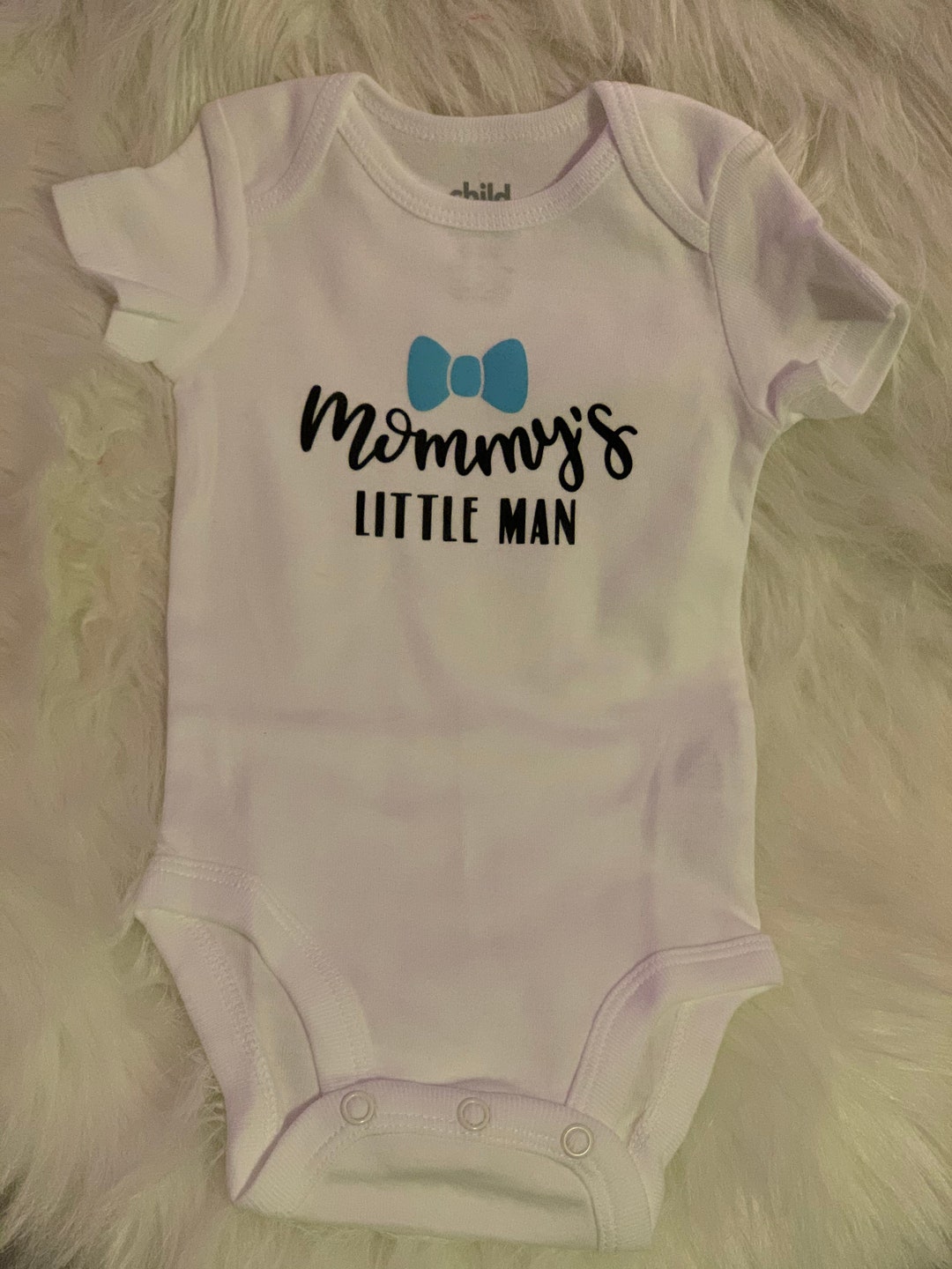 Mommys Little Man Bodysuitonesie Moms Little Man Bodysuit Etsy