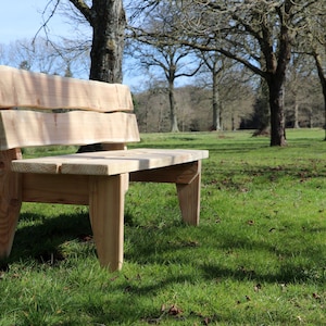 Rustic Garden Bench