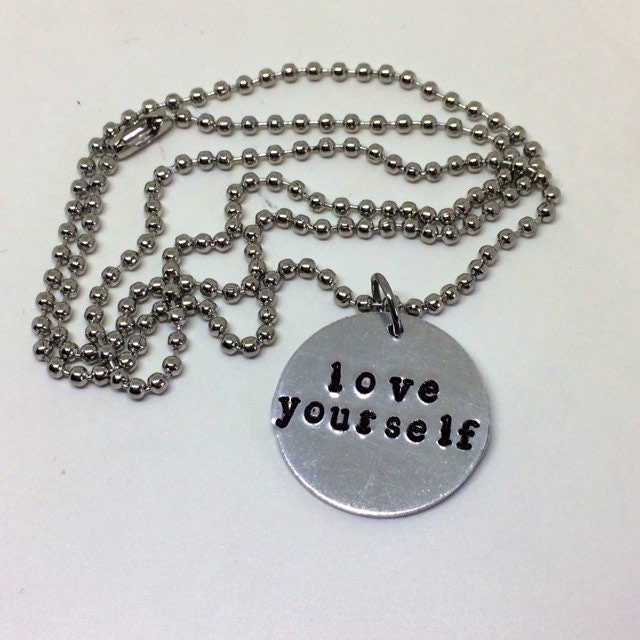 Bts Necklace Love Yourself - Etsy