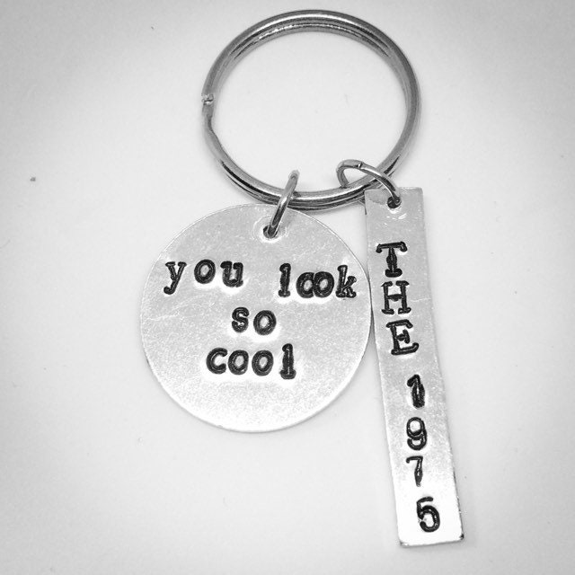 The 1975 Pendant You Look so Cool / Necklace or Keychain / Etsy