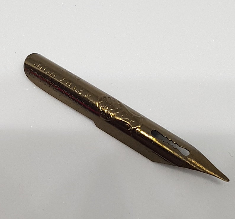 Plume Ballon Extra Fine 047 Calligraphy vintage pen dip nib #37