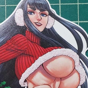 Adesivo per bottino spesso Satsuki di Natale