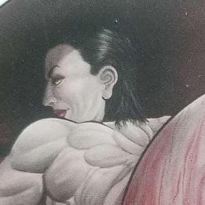 Lady Dimitrescu Thicc Booty Aufkleber