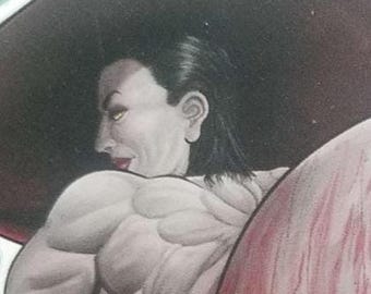 Lady Dimitrescu Thicc Booty Sticker