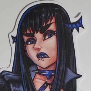 Goth Girl Big Ass - Etsy