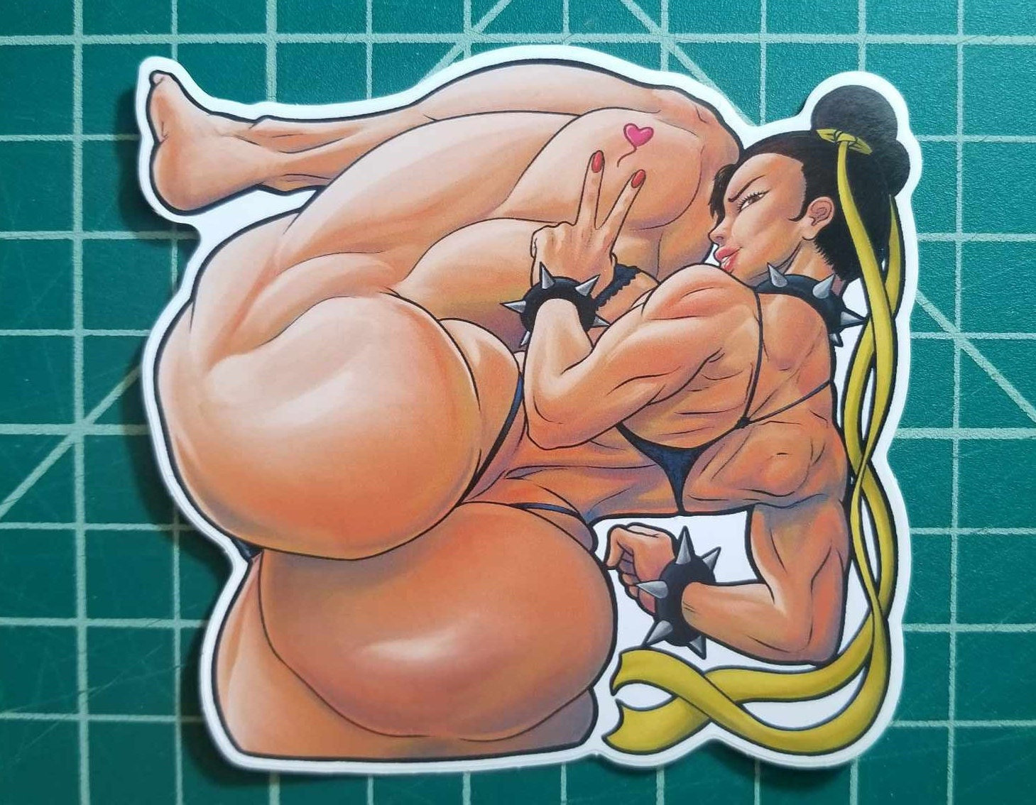 Chun-Li thicc booty sticker