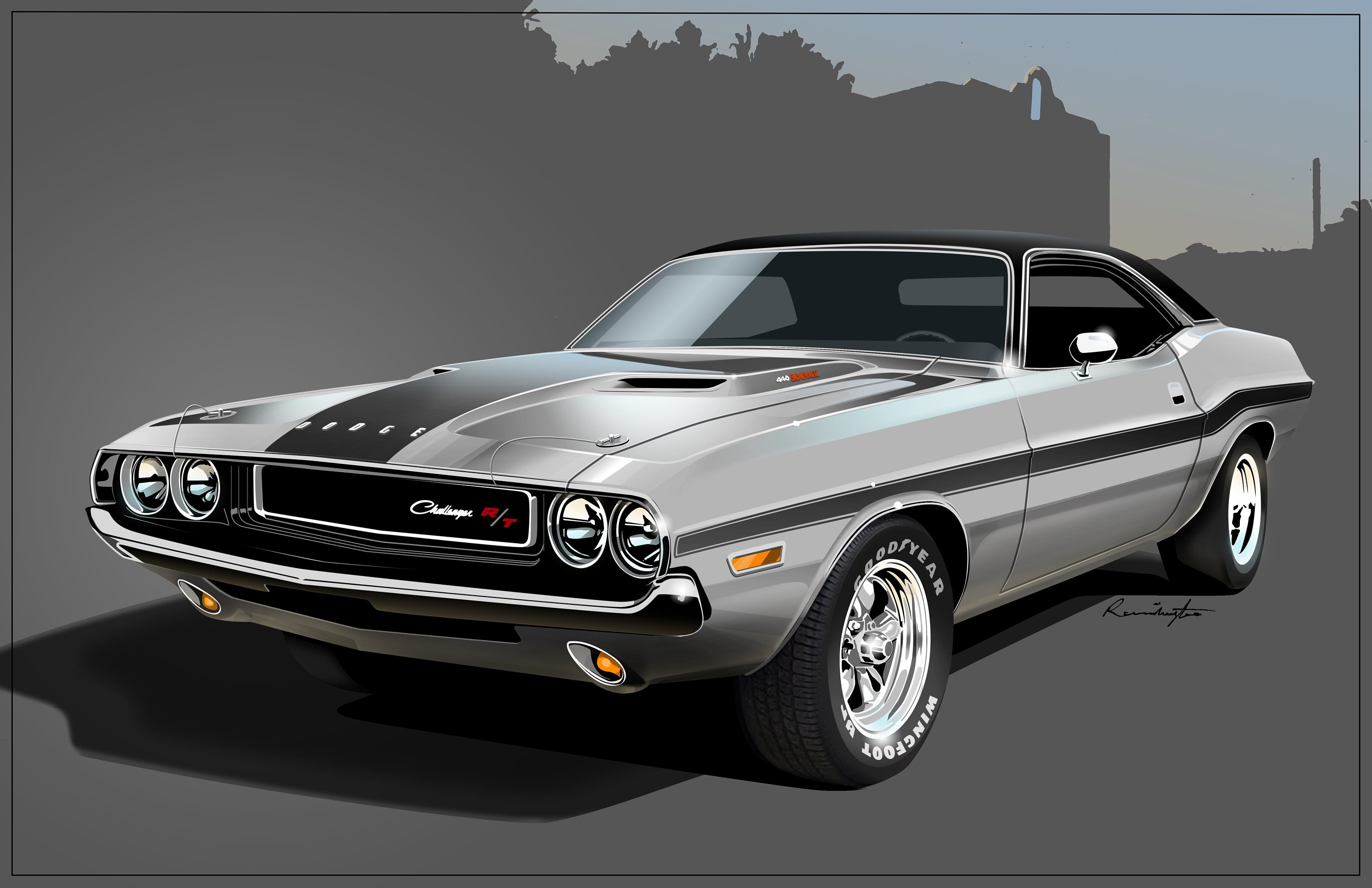 1970 Dodge Challenger R/T - Print of Original Artwork - Etsy 1970 Dodge Challenger R/T - Print of Original Artwork - Etsy
