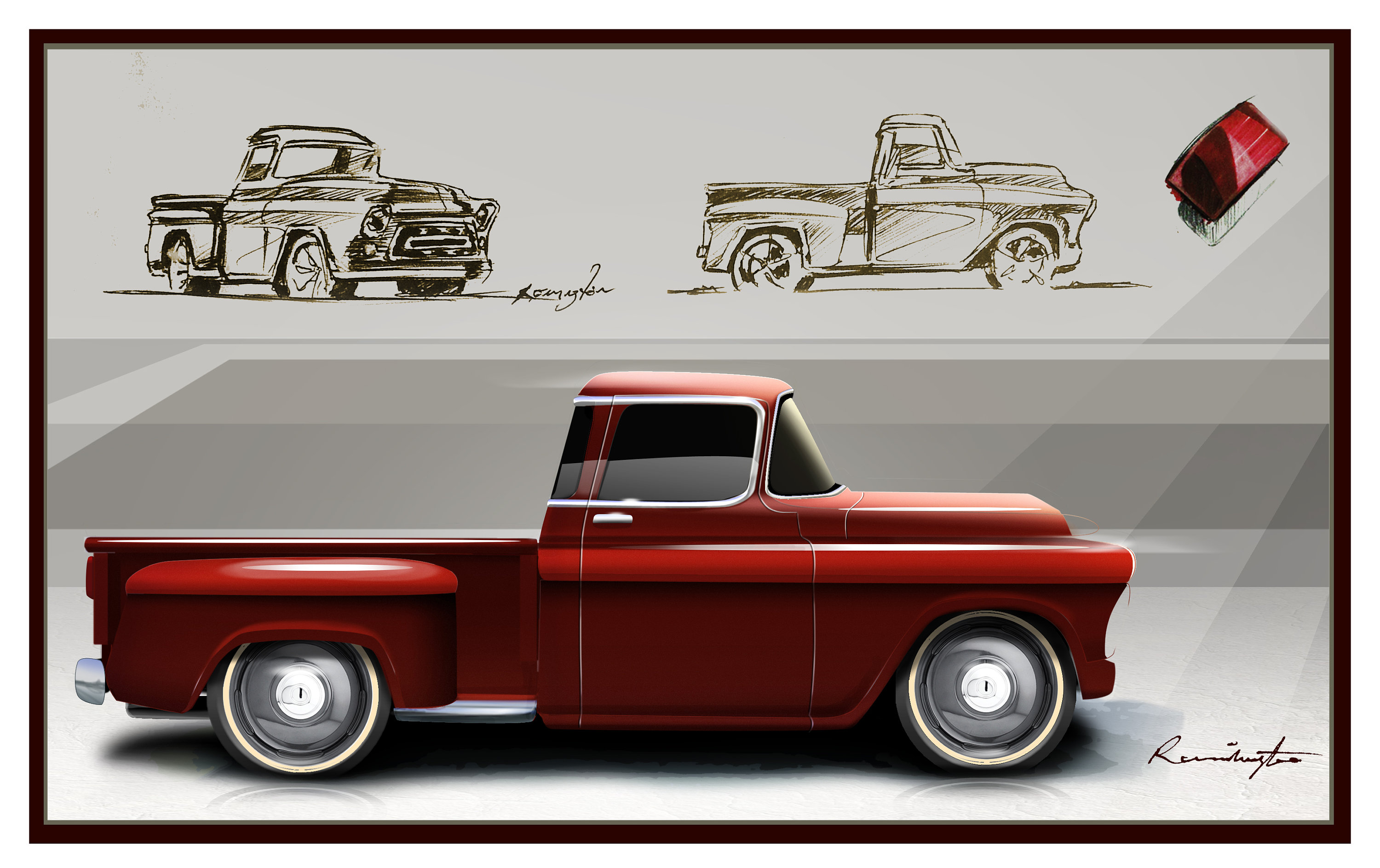 1957 Chevy Chevrolet Pick-up Truck - Etsy