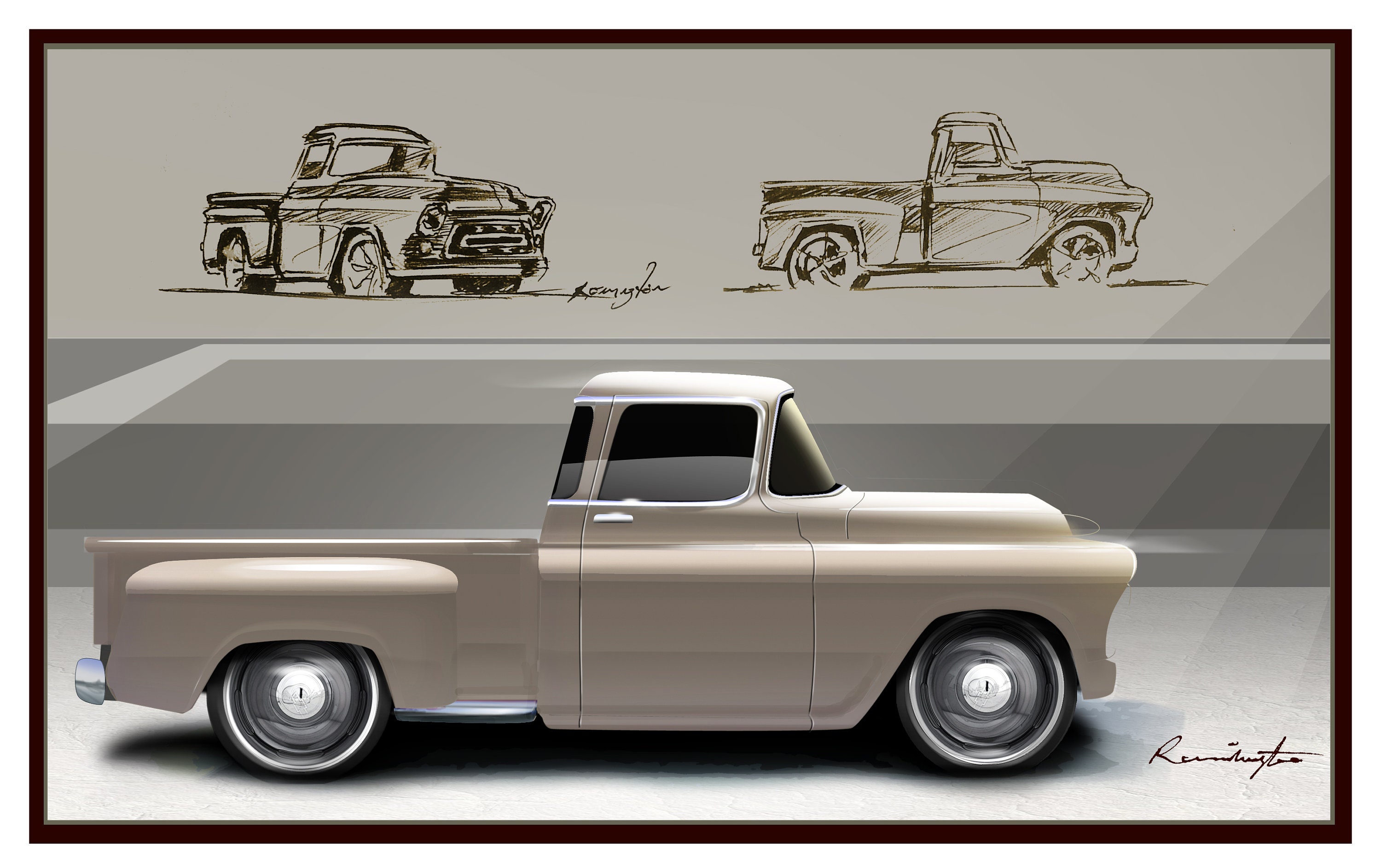 1957 Chevy Chevrolet Pick-up Truck - Etsy