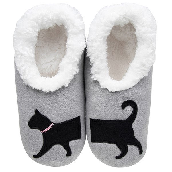 Snoozies Slippers Sherpa Fleece Ladies Non Slip Slippers Large Uk