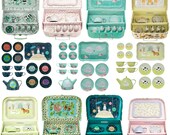 Sass And Belle Pretend Play Role Play Picnic Box Tea Set - Children Kids Vintage Toy Llama Unicorn Christmas Gift
