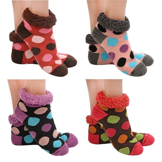 Snoozies sherpa 2025 socks