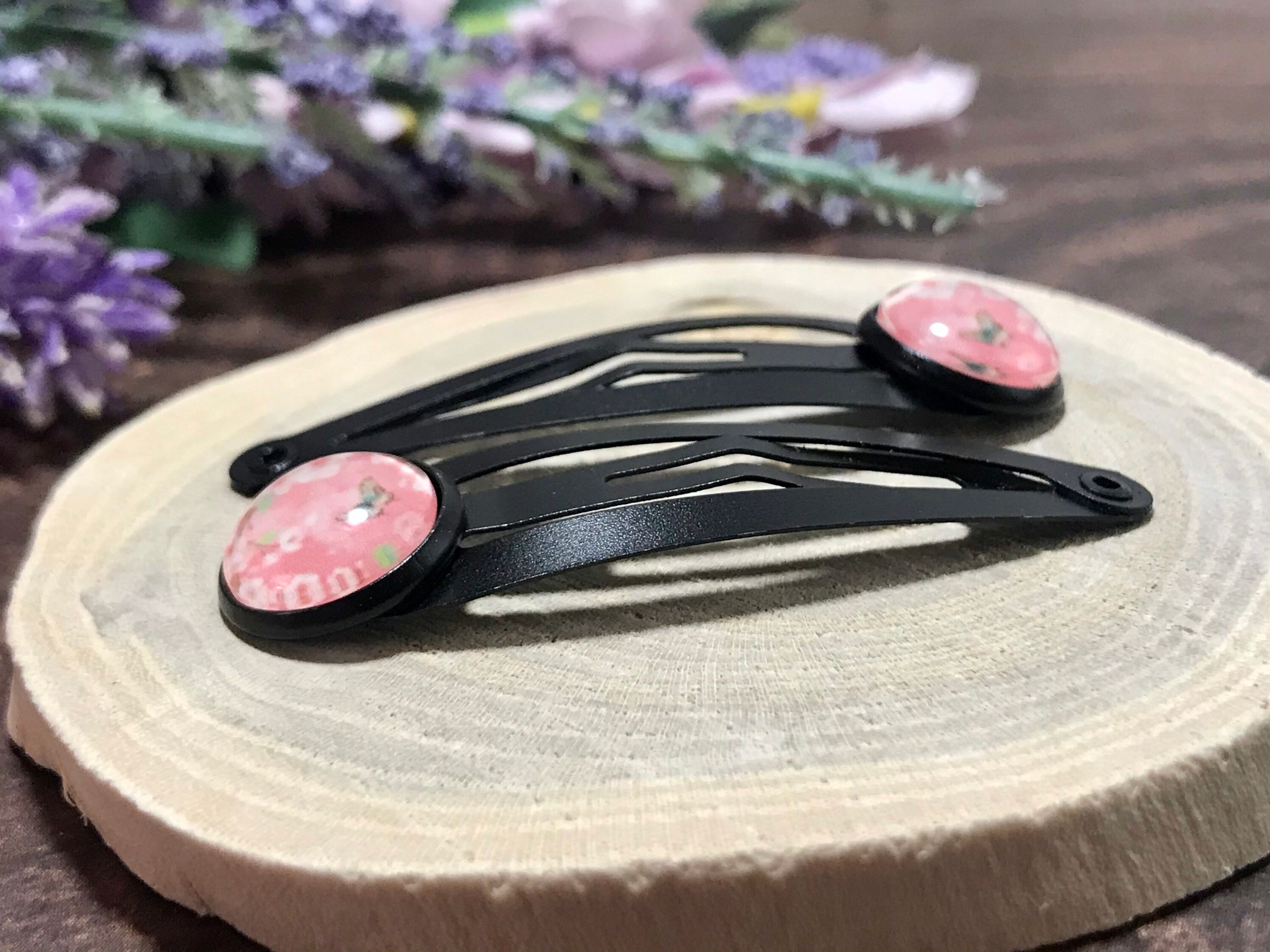 Womens hair clips black hair clips Etsy